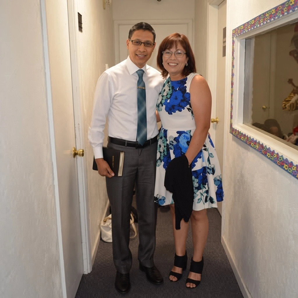 Eddie and Cinthia De la Cruz, pastors of Iglesia El Refugio.